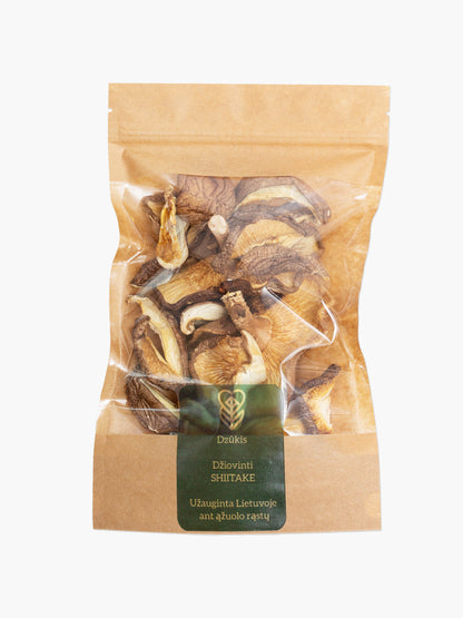Dried shiitake mushrooms